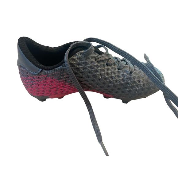Youth Package Cleats - Pink & Grey 11.5 Soccer Sports Athlete PE - Picture 2 of 6